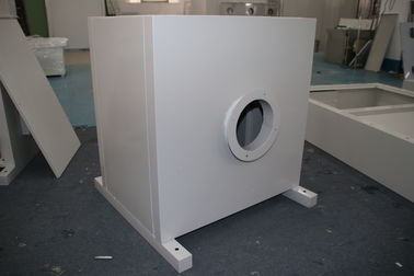 Ventilasi Khusus Hepa Filter Terminal Box Diffuser 500m3 / H 250mm Round Duct