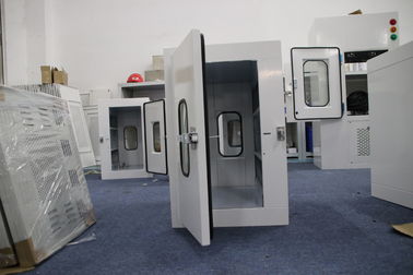 Kotak Pass Statis Nozzle Baja Saling ULPA HEPA Cleanroom