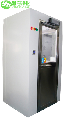 Identifikasi Wajah Uji Suhu Cleanroom Air Shower 1150W Clean Room Booth