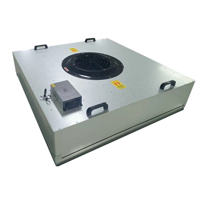 4500m3/h FFU filter unit fan, Baja Galvanis cleanroom ffu AC Beberapa sistem kontrol grup FFU Unit Filter Kipas