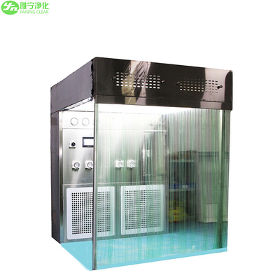 YANING GMP Clean Room Booth HEPA Filter Cleanroom Laboratorium Tekanan Negatif Weighing Booth