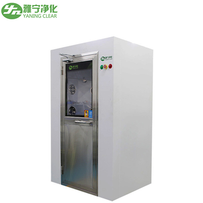 Disesuaikan 1100w Cleanroom Air Shower Powder Coating 201 Stainless Steel