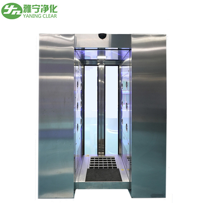 YANING Particulate Scrub Air Shower HEPA Filter Auto Sliding Door untuk Cleanroom