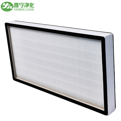 YANING Laminar Flow Hood Terminal Perumahan Cleanroom Filtrasi Terbaik Fiberglass 99.995% 0.3micron H13 H14 Hepa Filter