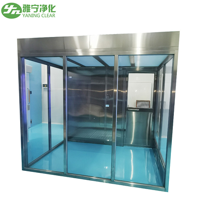 Hard Wall Modular Clean Room Sandwich Panel Board Efisiensi Filter H14