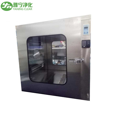 Ductless Cleanroom Pass Box Fungsi Sterilisasi / Pengeringan Suhu Tinggi